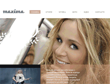 Tablet Screenshot of maxima-music.com